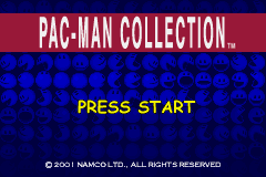 Pac-Man Collection: Title